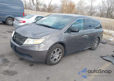 2011 Honda Odyssey Ex-L from USA, damaged, VIN 5FNRL5H6XBB100549